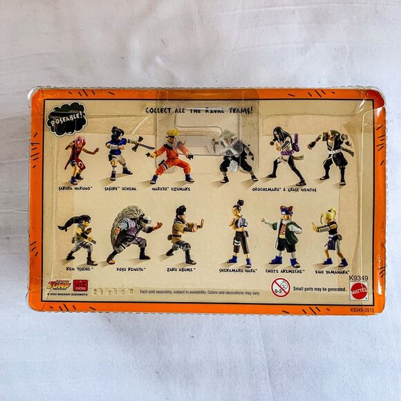 Mattel Naruto Orochimaru & Grass Ninjas Mini Figure Set NEW IN SEALED PACKAGE - Picture 3 of 8